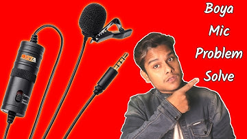 Boya M1 Not Working | Boya Mic Problem | Boya Mic Battery Installation or Replacement