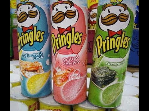 Weird Pringles Flavours - YouTube