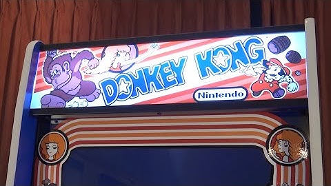 Full Size - New Generation - Donkey Kong Arcade Cabinet !