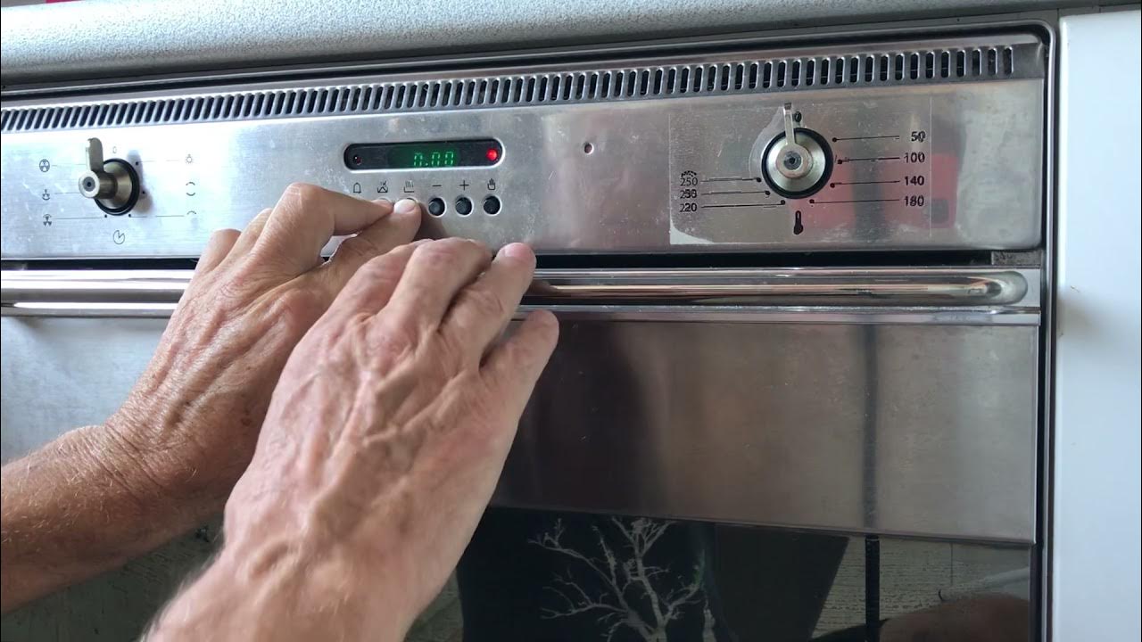 SMEG oven time set 6 button YouTube