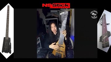 Talking about my 8 String NS/Stick bass and metal on Calideath Podcast