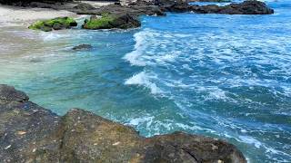 Tranquil Looping Wave Echo for Restful Night, Cozy Beach for Relax