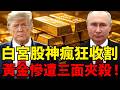白宮股神瘋狂收割，黃金慘遭三面夾殺！俄羅斯拋金求生，美股吸血效應啟動，這波殺跌才剛開始？