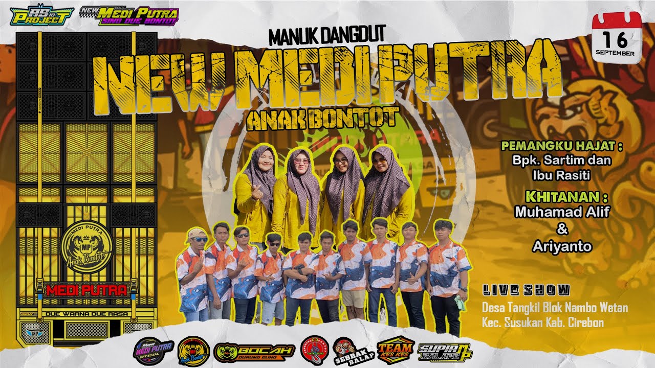 🔴LIVE NGARAK | NEW MEDI PUTRA || DS.TANGKIL BLOK NAMBO WETAN KEC.SUSUKAN KAB.CIREBON | 16 SEP 2025