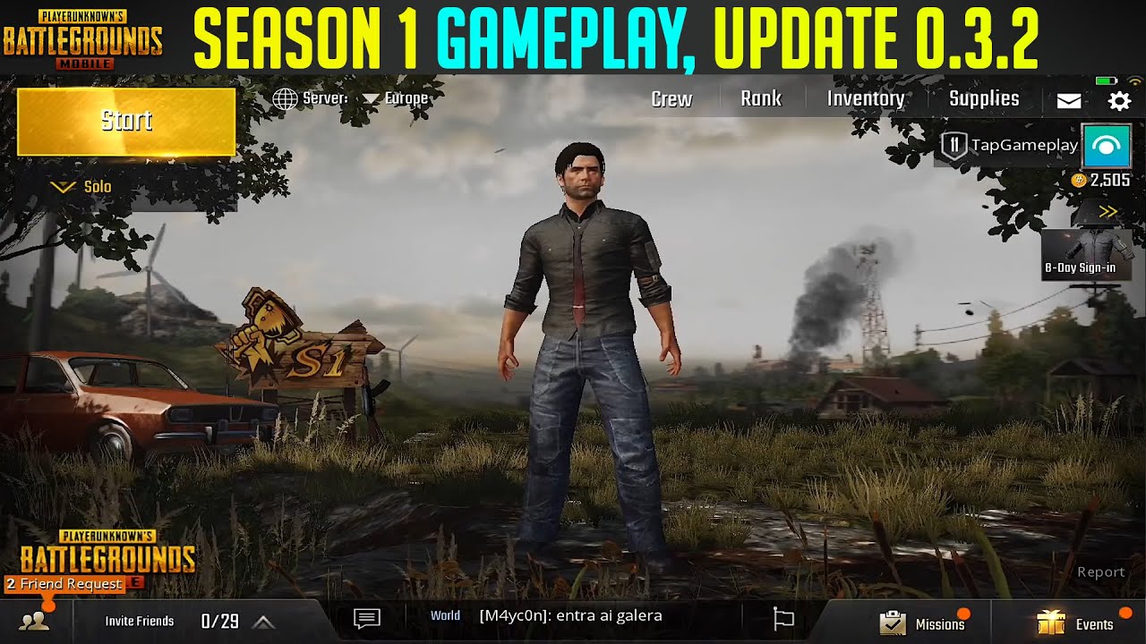  Pubg  Mobile Season  1  Gameplay No Hacker No lag One Map 