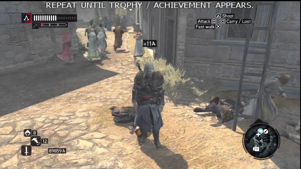 Assassin's Creed Revelations Trophies •