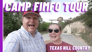 Camp Fimfo Texas Hill Country New Braufels, Texas - FULL TOUR