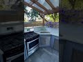 Outdoor kitchen build