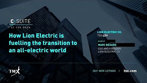 Marc Bdard, CEO and Founder, Lion Electric Co.