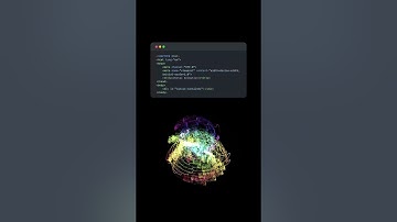 3D Vortex created with tree.js library