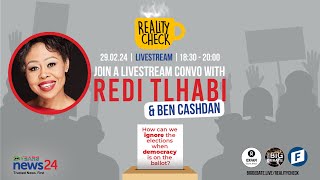 WATCH LIVE | The Big Debate: Reality Check with Redi Tlhabi