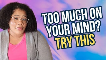 🧠 Voel je je overweldigd? Probeer een braindump om je hoofd direct leeg te maken ✨