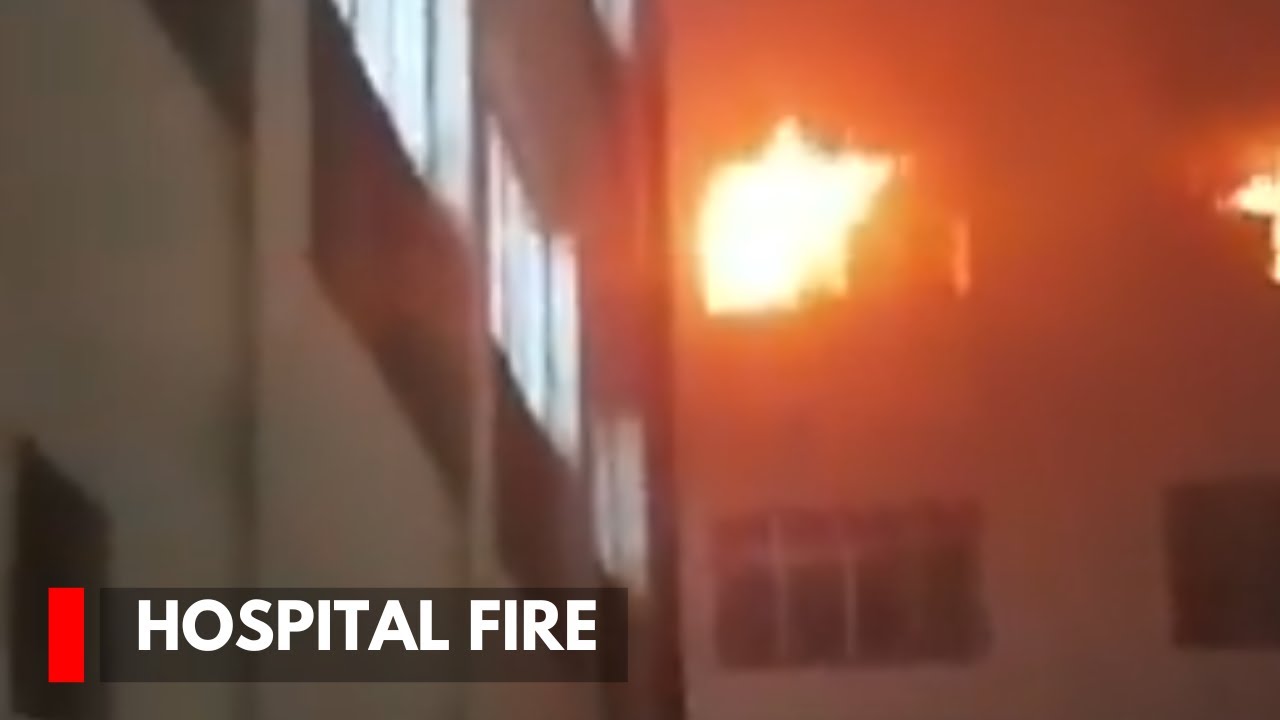 Over 200 Patients Rescued Safely After Major Fire At Lucknow Hospital
