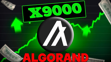 ALGORAND WILL X9000 AFTER THIS BREAKING NEWS? - ALGO PRICE PREDICTION AND  2023-2024