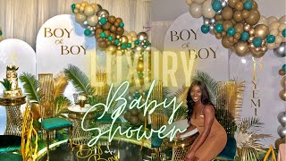 Luxury Safari Baby Shower(At Home) + Decor + Games + Nigerian Food + More😍!