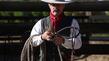 How to Tie the Mecate to the Hackamore or Bosal with Jeff Sanders