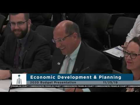2020 Recommended Budget Presentation from Franklin County Ohio Economic Development and Planning