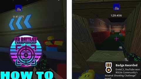 HOW TO GET ARSENAL RB BATTLES BADGE (EASY STEPS)