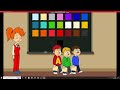 GoAnimate Behavior Card Day 3 Caillou Cody And Lily Get Diamond Card Gets Ungrounded