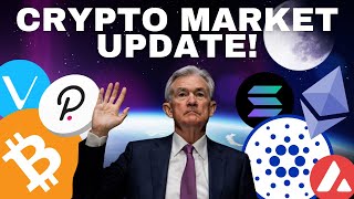 Cryptocurrency Market Update: BIG Day For Markets As FED Releases Data! BTC Moved Off Exchanges HODL