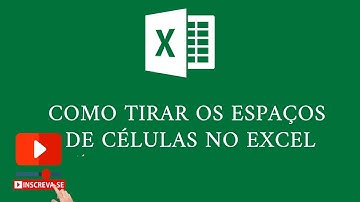 RETIRANDO ESPAÇOS CELULAS EXCEL #EXCEL2019 #ESPACOSEXCEL