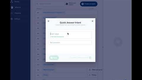 Clustaar Chatbot Platform: Easy FAQ Creation demo