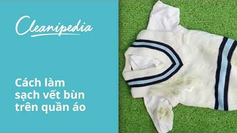 Cách tẩy vết bẩn cứng đầu trên quần áo | Cleanipedia
