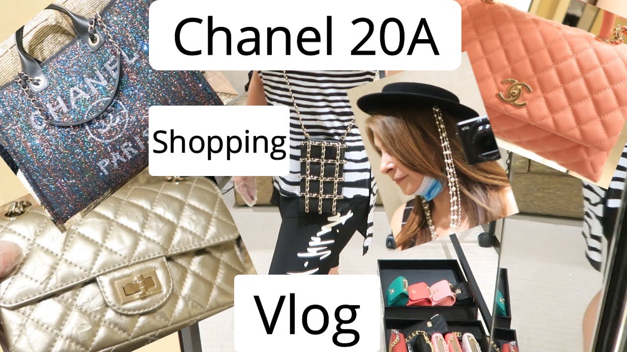 Chanel 20A Pre-Fall Collection Shopping Vlog New Bags, Chanel Metiers  D'Art 2020 bags