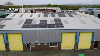 Cladding Coatings Solar Panel Preparation
