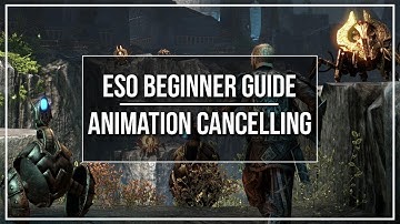 ESO Beginner Guide - Animation Cancelling