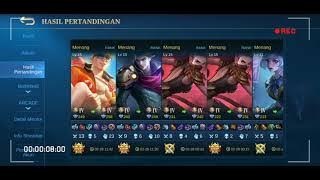 Story Wa Mobile Legend// Hasil Pejuang Solo😥