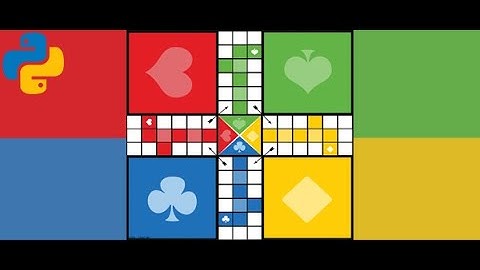SIMPLE 2D LUDO GAME IN PYTHON WITH SOURCE CODE