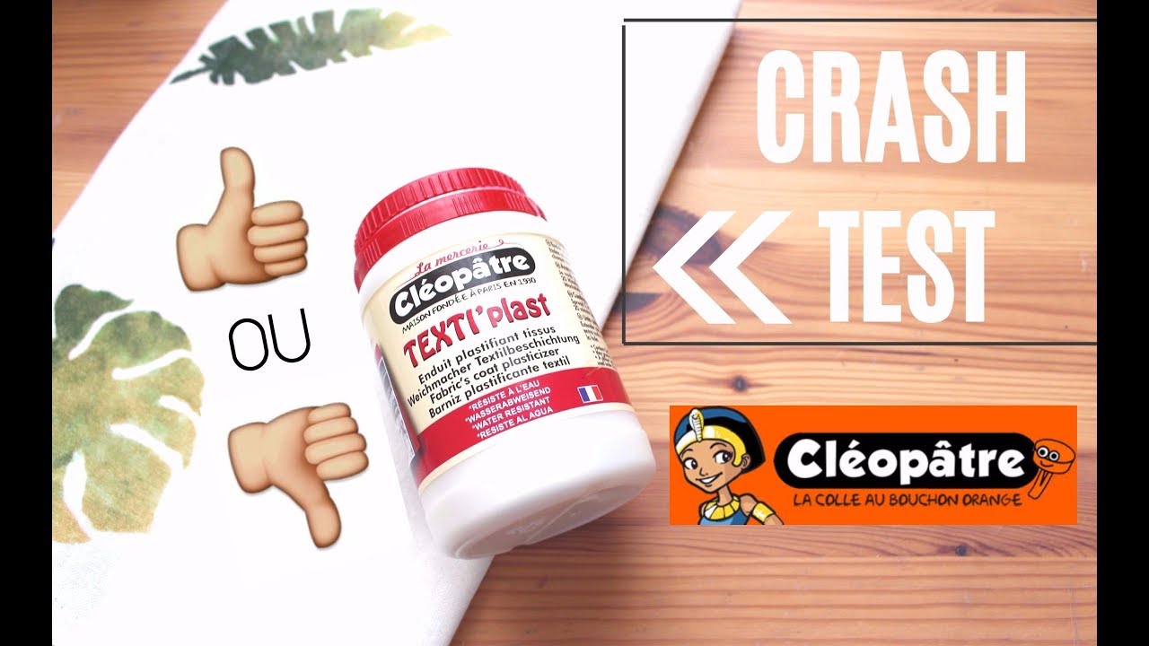 CRASH TEST - PLASTIFIER DU TISSU !