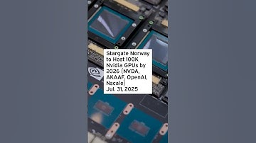 Stargate Norway to Host 100K Nvidia GPUs by 2026 #NVDA #NVDAStock #NVDANews #NVDAStockNews #Nvidia