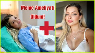 Meme Esteti̇ği̇ Oldum 20 Günlük Ameli̇yat Süreç Vlog Büşra Pektaş