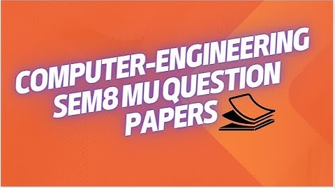 Computer-Engineering  Mumbai University Semester 8 Question papers May 2023