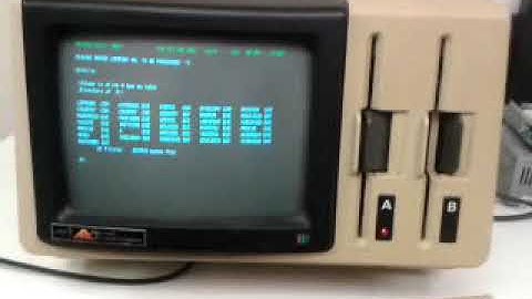 NEC APC Vintage Computer WORKING