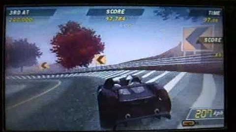 Need for Speed Shift PSP Gameplay#2 Drift Challenge by Piter19938