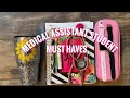 MEDICAL ASSISTANT STUDENT MUST HAVES//GETTING THINGS DONE