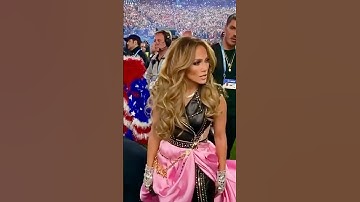 Jennifer Lopez - Super Bowl Backstage #JLo #Shorts