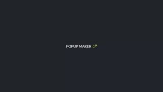 Popup Close Button Shortcode using Popup Maker