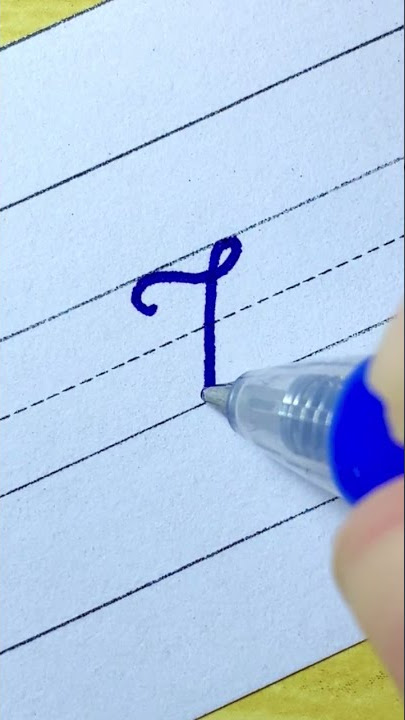 How to write in cursive Capital letter F |Cursive Writing for beginner |Cursive handwriting practice