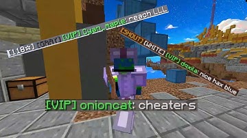 3+ minutes of noobs hackusating me in hypixel bedwars