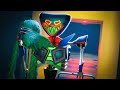 Poppy playtime fan animation  robot huggy wuggy vs huggy saddy 4
