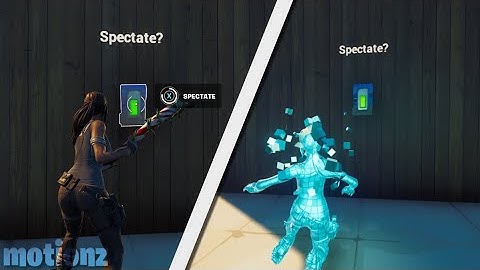 How To Make a Spectate Button In Fortnite Creative! (VERY EASY)