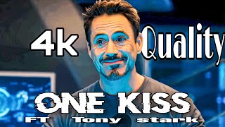 One Kiss Ft. Tony Stark || One Kiss X Tony Stark || Ironman 4k Status || Marvel Edit ||