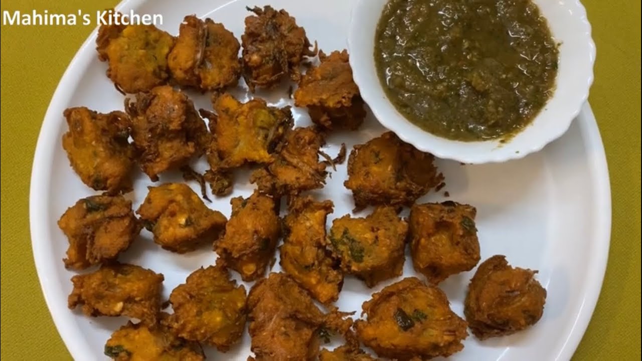 CHANA DAAL PAKODI - HOMEMADE - INDIAN STREET FOOD - RAINY SEASON FOODS