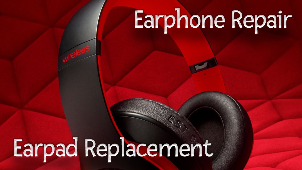 Beats Studio 3 10th Anniversary Edition Earphone & Ear pads Repair