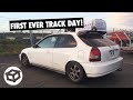 Thrashing The EK Civic At A Track Day | Juicebox Unboxed #67