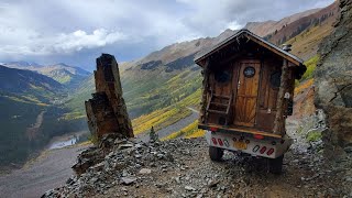 Ophir Pass 4x4 Trail in a Homemade Truck Camper